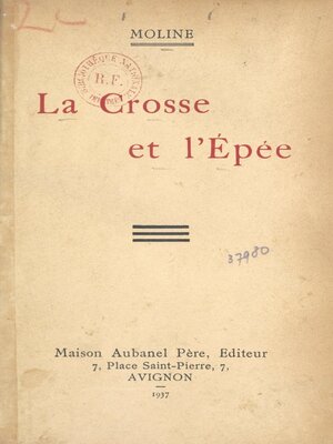 cover image of La crosse et l'épée